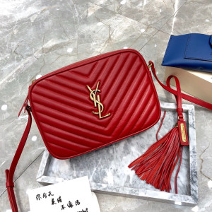 [YSL] 퀼티드 가죽 루 카메라 백