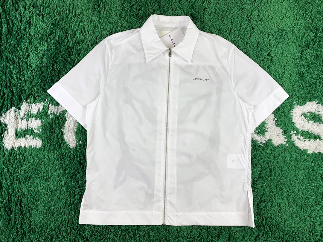 [Givenchy] 지방시 프린트 포플린 셔츠 -잔디집