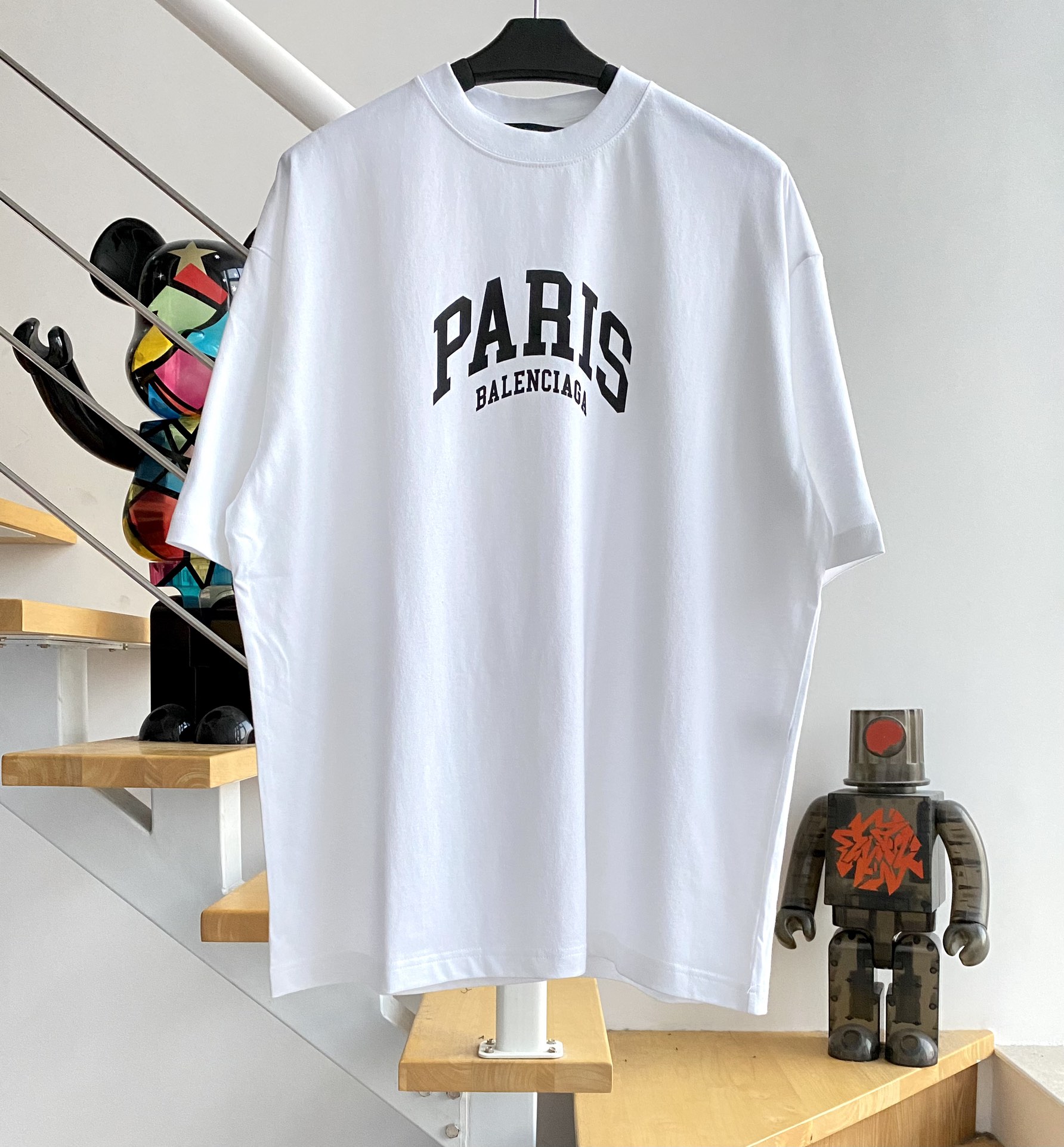 [Balenciaga] 22ss 시티 paris 파리시티 반팔 티셔츠 - 계단집